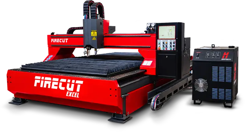 FIRECUT Excel CNC plasma cutting table with hypertherm MAXPRO 200®